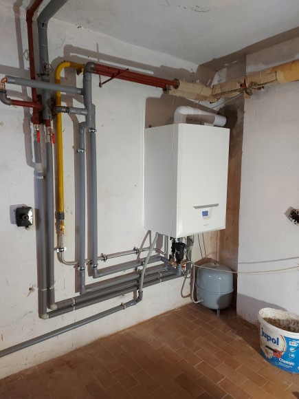 Realizace - výměna plynového kotle