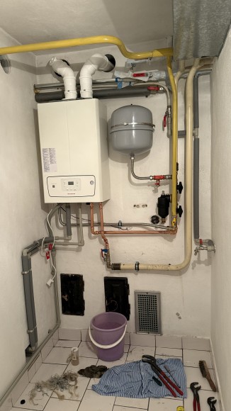 Realizace - výměna plynového kotle